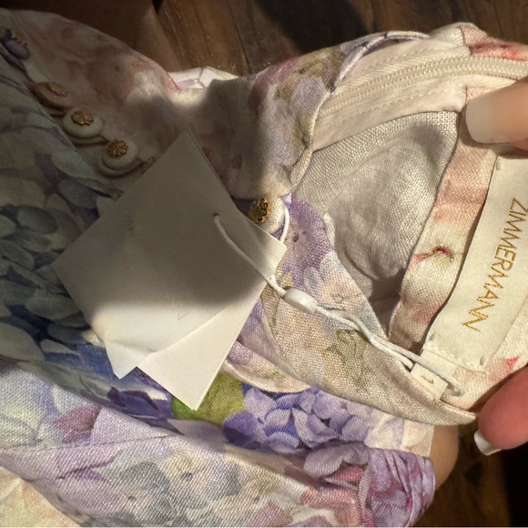 Zimmermann DAWNING BUTTONED MIDI DRESS - Picture 6 of 7